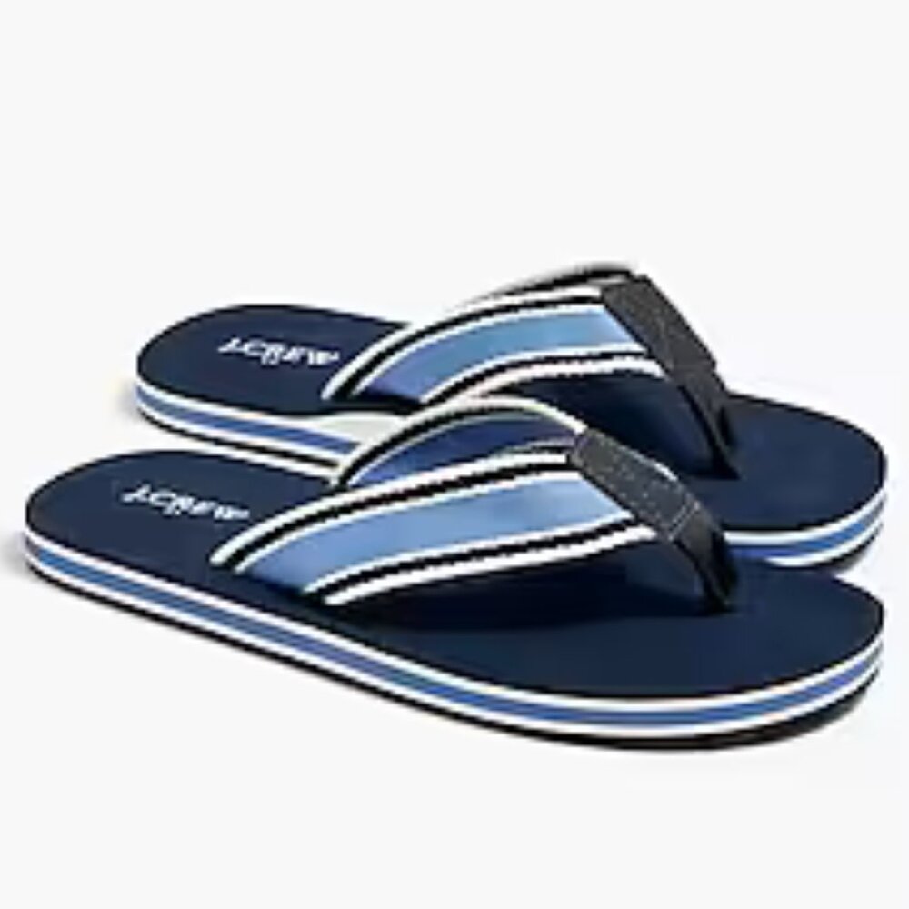 Crew cuts boy flip flops New (size K1)